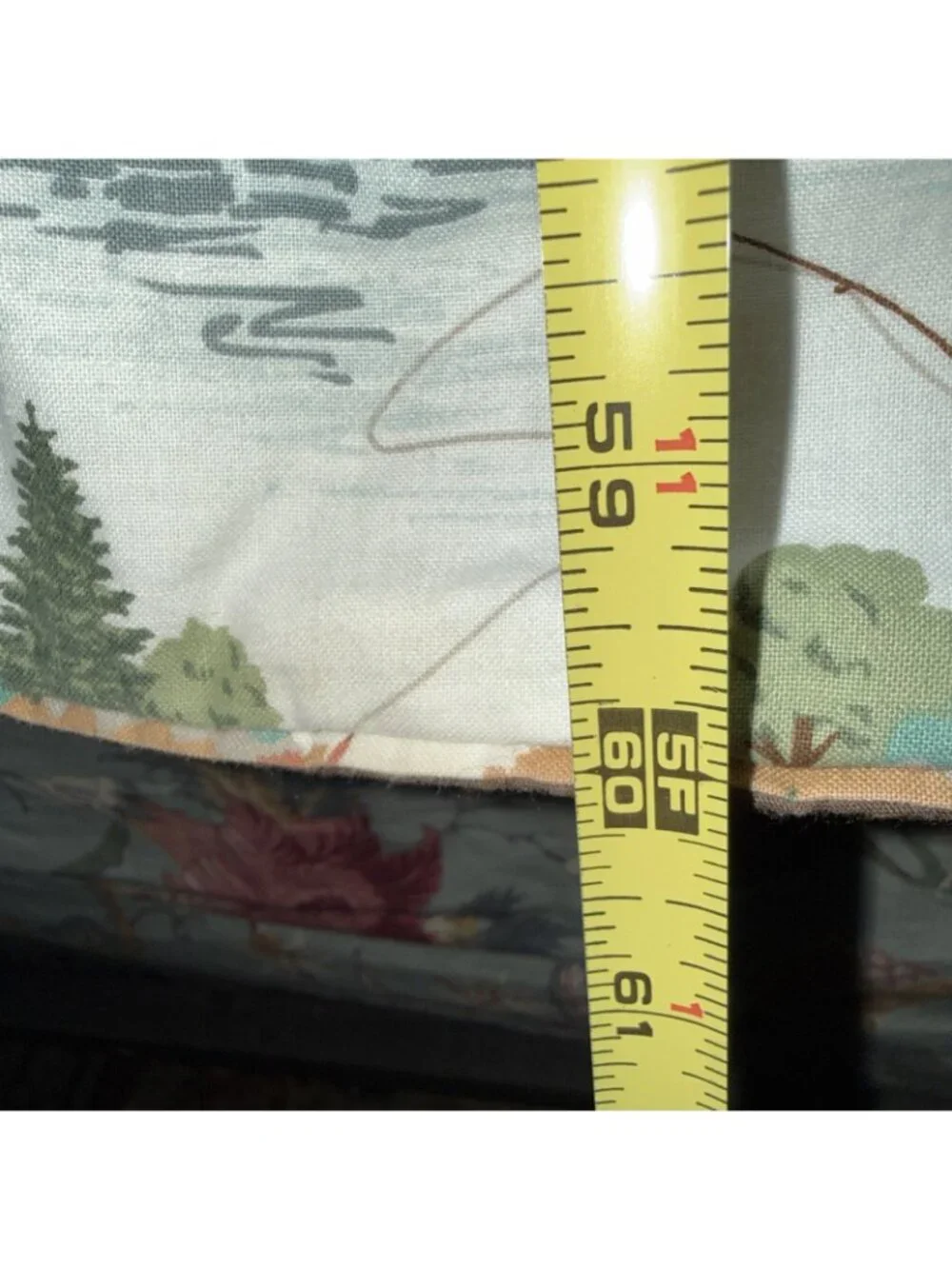 Vtg Fisherman Log Cabin Style Quilt 56